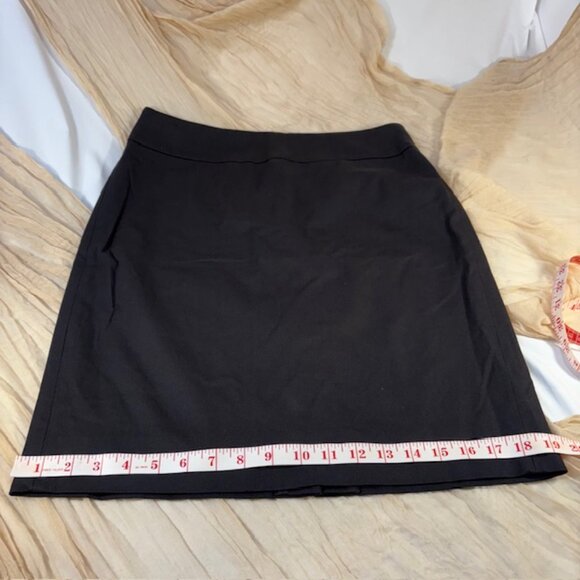 JCrew Womens No 2 Straight Black Pencil Skirt Size 10P - Picture 5 of 10